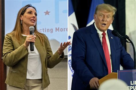 ronna mcdaniel warns trump